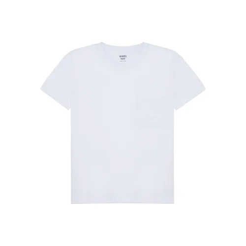 HERMES FW22 T Рубашка Женская Белая