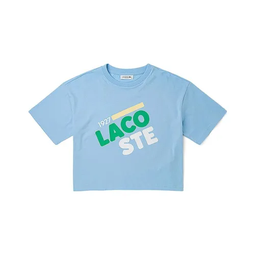LACOSTE Синий Женские Футболки