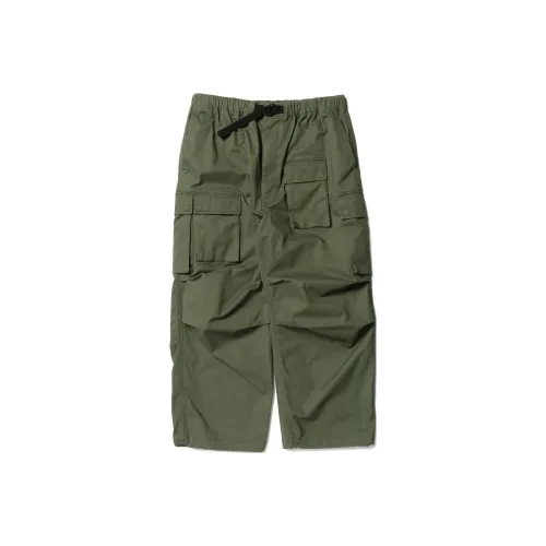 BEAMS SS24 Повседневные брюки Мужские Оливковые