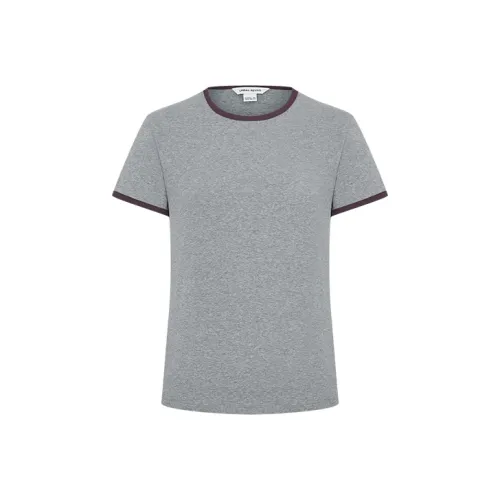 URBAN REVIVO Стандартная T-рубашка Женская Фотиния Серый