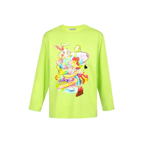 Richie Macie T-Shirt Женская Неон Зеленый