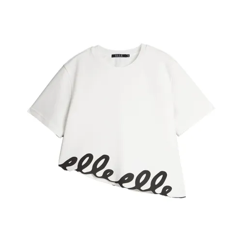 ELLE Белые Женские Футболки