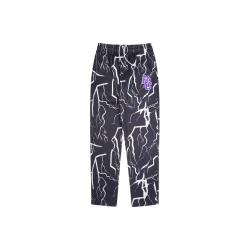 BKCXZICE Свободный крой Американский уличный стиль BASKETBALL SWEATPANTS Тренировка для бега Прямой крой Фитнес Брюки Унисекс Черный