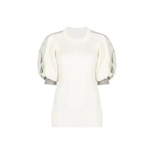 sacai Белый Женские Свитеры