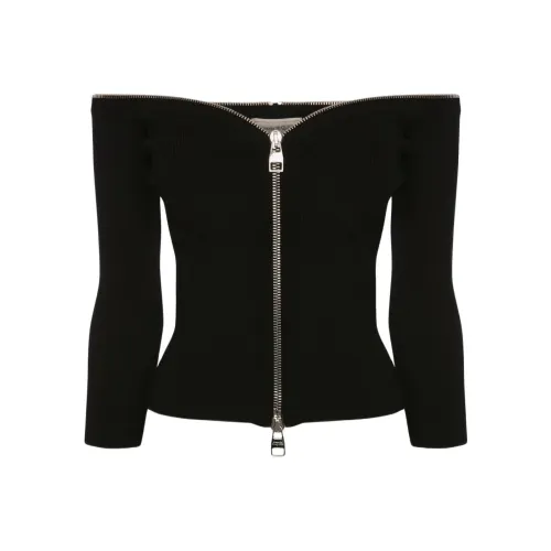 Alexander McQueen Черные Женские Свитеры