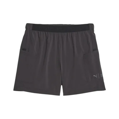 PUMA First MILEWOVEN Спортивные шорты Мужские Черные