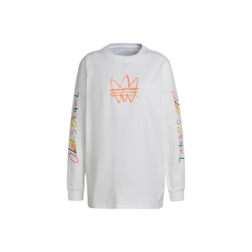 Adidas Originals GRAPHIC LS TEE Футболка Женская Белая