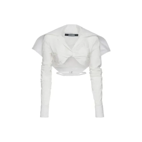 Jacquemus Белый Женский Короткий Топ