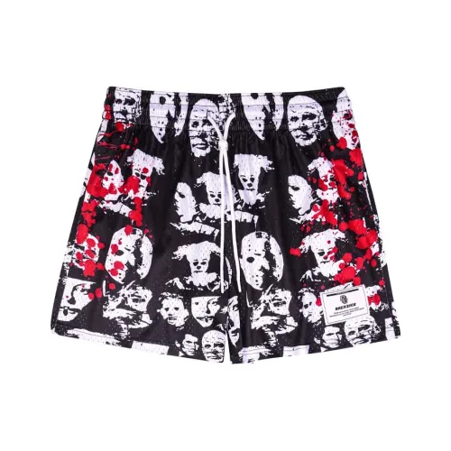 BKCXZICE Спортивные шорты Унисекс Портрет Капля крови
