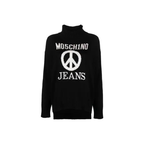 MOSCHINO Черные Женские Свитеры