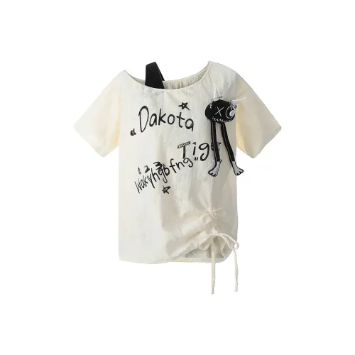 CUWU Короткий рукав Т-рубашка Женская