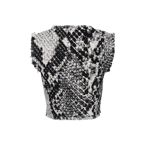 PINKO FW23 КРАП ТОП Женский Черный