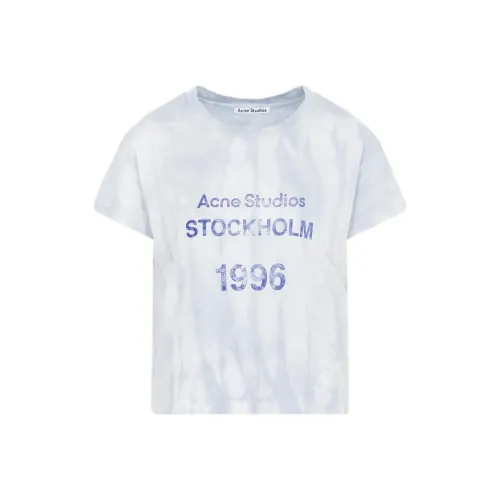ACNE STUDIOS FW22 T Рубашка Женская Синяя