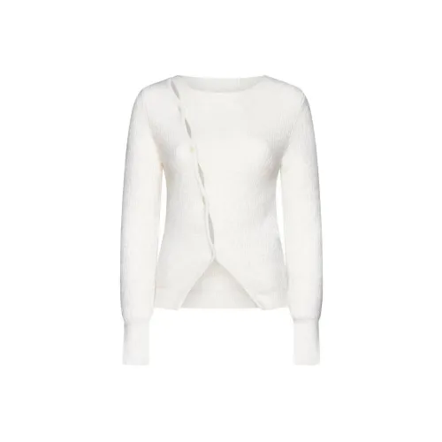 Jacquemus Белые Женские Свитеры