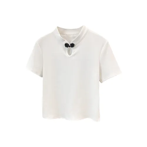 QIAOMONVHAI Стандартная T-рубашка Женская