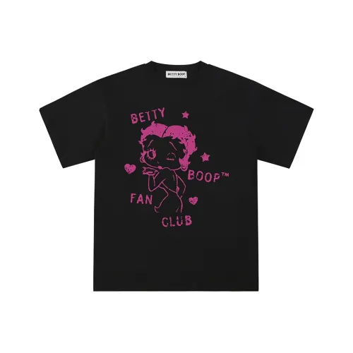 Betty Boop T-Shirt Женская Черная