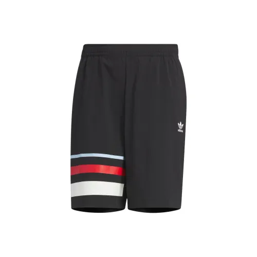 Adidas Мужские спортивные шорты черного цвета