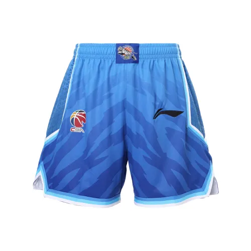 LINING Баскетбольные шорты Мужские Синьцзян Синий