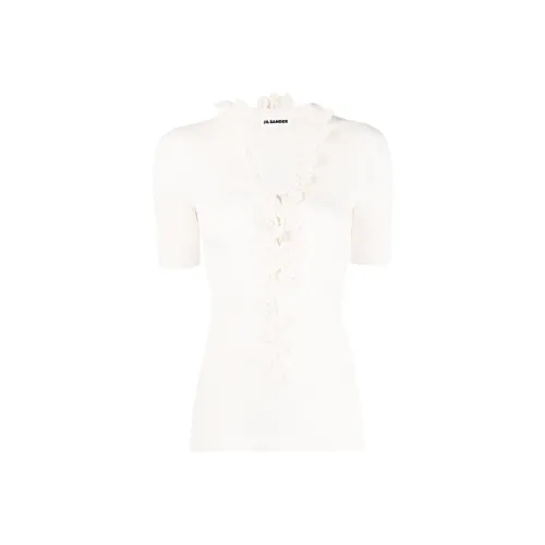 JIL SANDER Белый Женские Свитеры