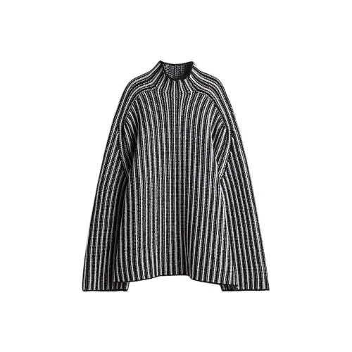 H&M Черные полосы Женские Свитера