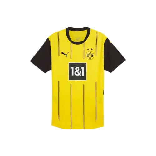 PUMA BVB Желтые Мужские Футбольные Джерси
