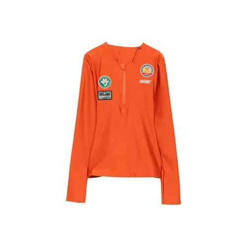 MARTINE ROSE T-рубашка Женская Оранжевая