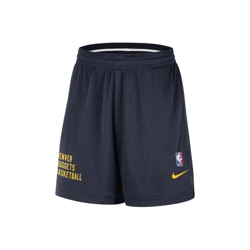 Nike x NBA Nuggets Спортивные шорты Мужские Коллегиальный морской синий Белый