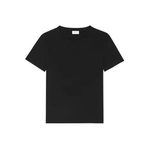 SAINT LAURENT SS22 T-Shirt Женская Черная