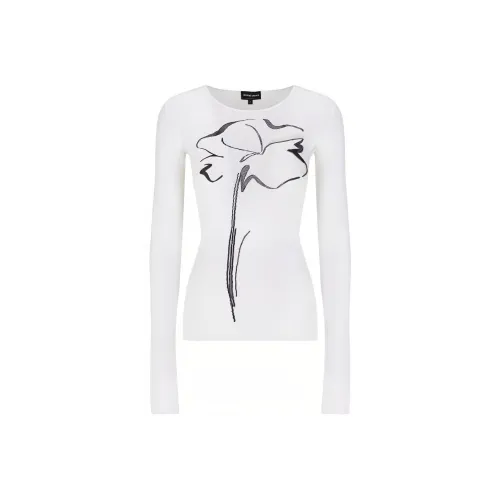 Giorgio Armani Белые Женские Свитеры
