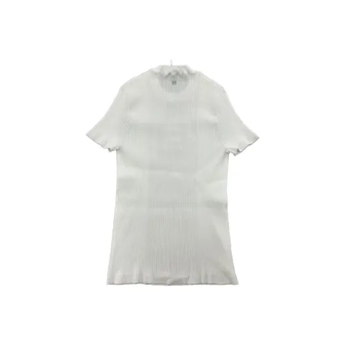 CHANEL 24 Весенний Летний Новый Приход Т-Рубашка Женская Белая