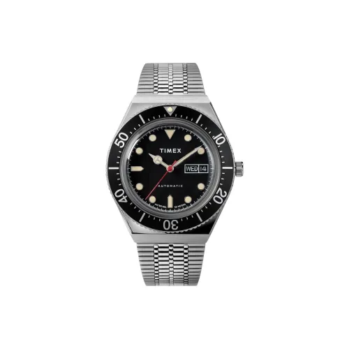 TIMEX Автоматический Механический Механизм Мужские Часы 40 мм Черный