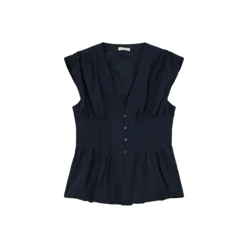 ARKET Майка Женская Темно-синяя