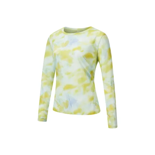 Saucony T-Shirt Женская Синий Фиолетовый Смешанный