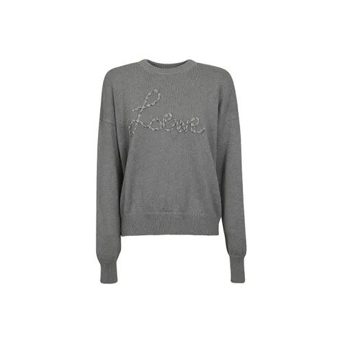 LOEWE Серые Женские Свитеры