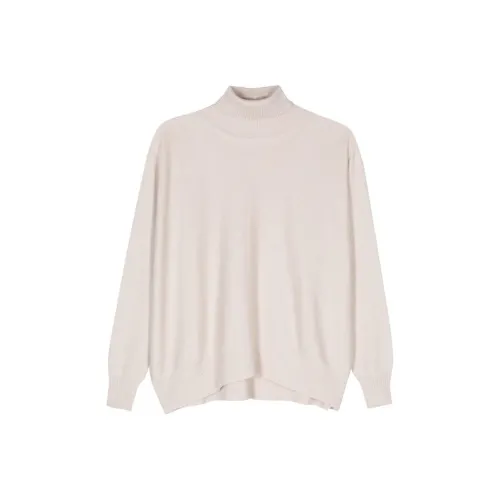 D.Exterior SS24 Свитер Женский Светлый Бежевый