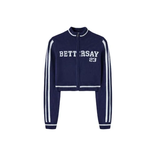 BETTERSAY Свитер Женский Темно-синий