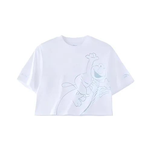 Anta Life Collection Белая снежинка Женские Короткие топы