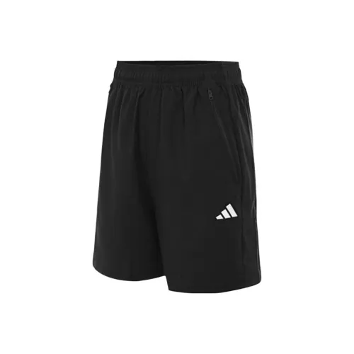 Adidas Мужские спортивные шорты черного цвета