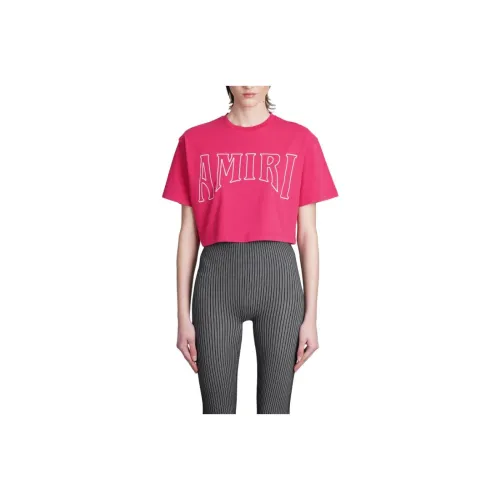 AMIRI Пурпурный Розовый Женский Короткий Топ