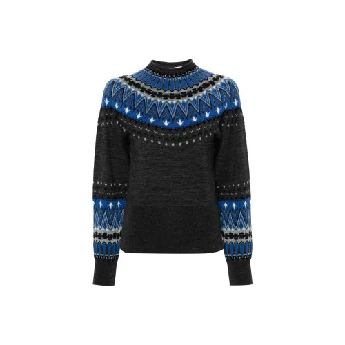 Paco Rabanne SS24 Свитер Женский Темно-Серый