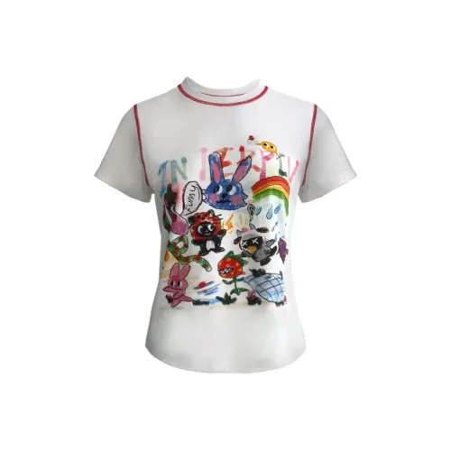 INTERPLU Белые Женские Футболки