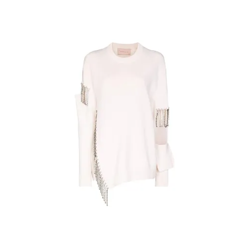 Christopher Kane Белые Женские Свитеры