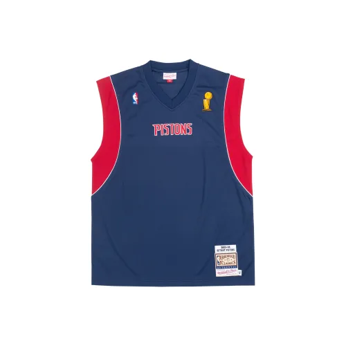 MITCHELL NESS Баскетбольная Джерси Унисекс Темно-синий