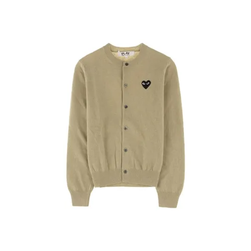 CDG Play Трикотаж Женский Бежевый