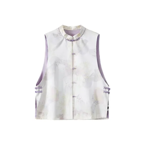 JINJU Майка Женская Веер Бамбук Leaves