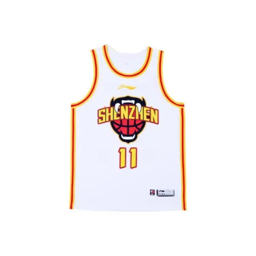 Лайнер CBA Collection Баскетбольная Джерси Мужская Белая