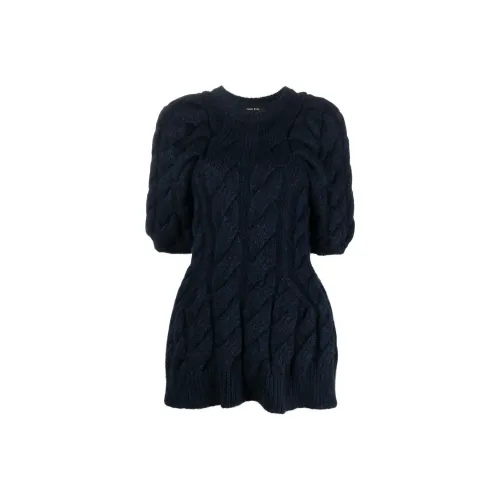 SIMONE ROCHA FW22 Свитер Женский Морской Синий