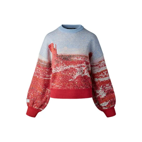 Canada Goose ROKH X Matt McCormick Co Branded SERIES Красный Женские Свитеры