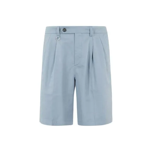 PAOLO PECORA MILANO Повседневные шорты Мужские Синие