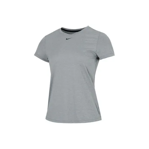 Nike Комплект с короткими рукавами T-рубашка Женская Серый